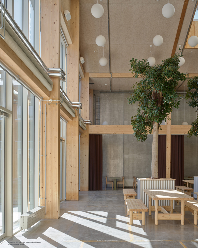 Atrium de la LKR Innovation House