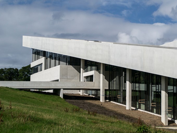 Façade extérieure du musée Moesgaard