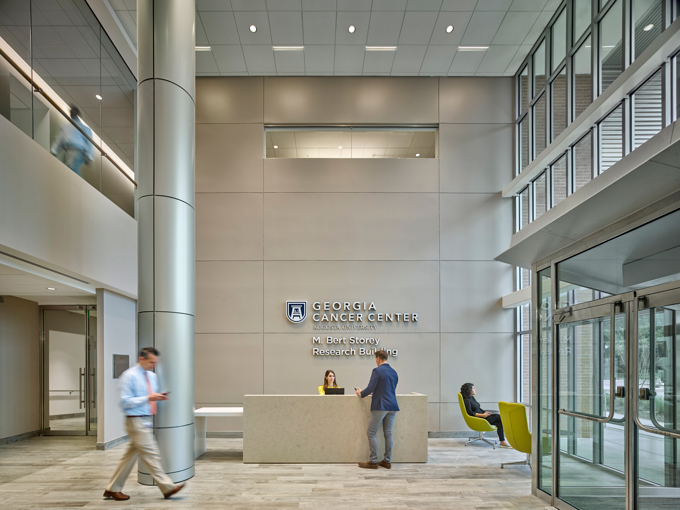 Réception du Augusta U. Cancer Center