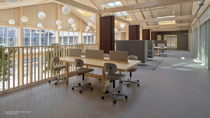 Environnement de travail à la LKR Innovation House