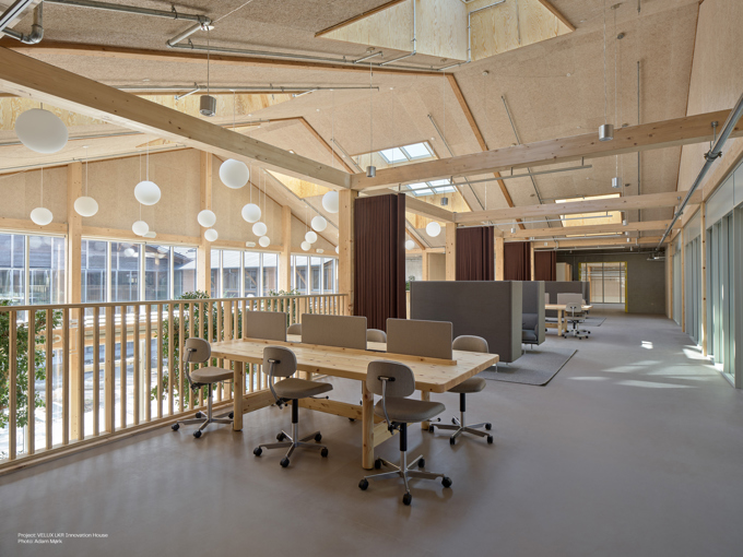 Environnement de travail à la LKR Innovation House